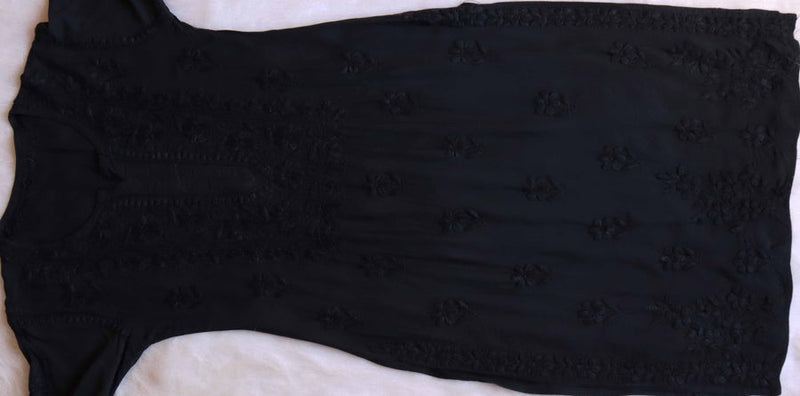 RUHANA BLACK KURTA PANT SET