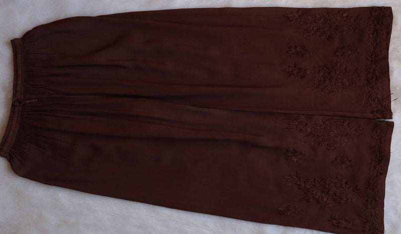 RUHANA BROWN KURTA PANT SET