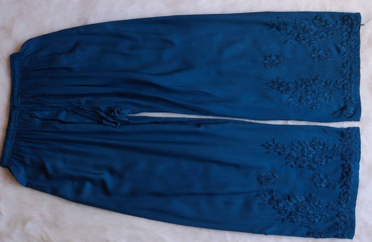 RUHANA ROYAL BLUE KURTA PANT SET