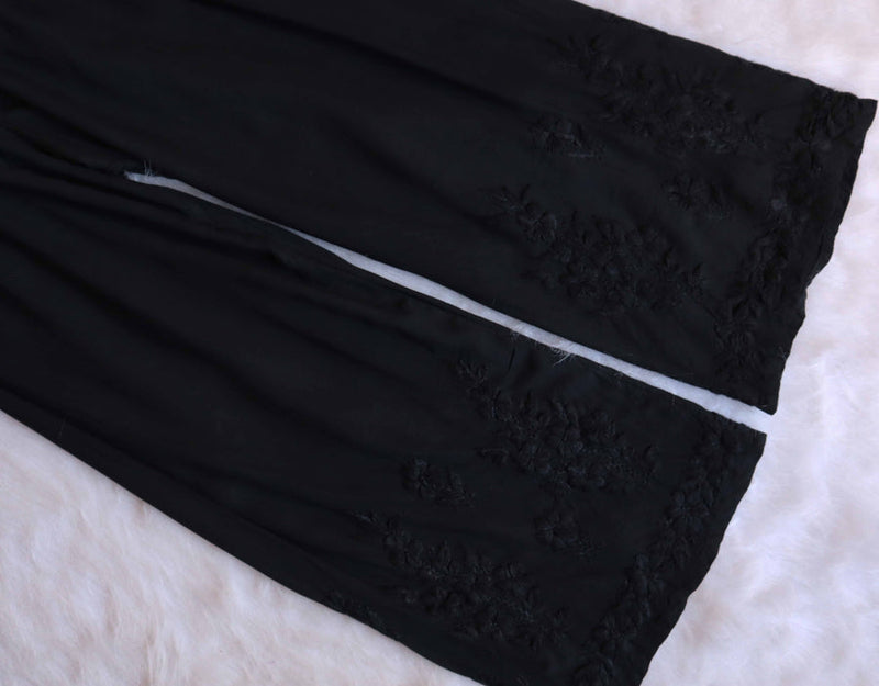 RUHANA BLACK KURTA PANT SET