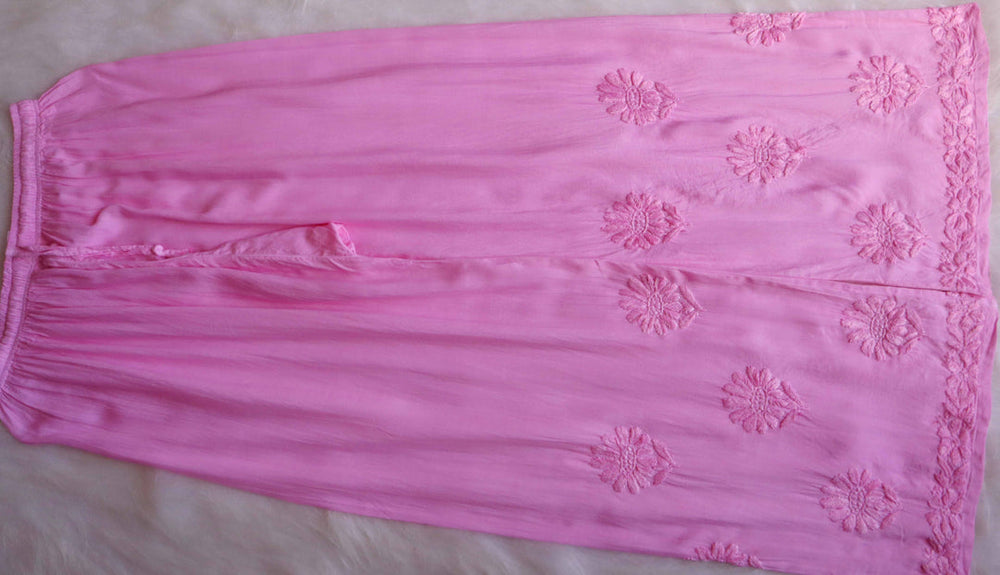 ZEENAT BABY PINK KURTA PANT SET