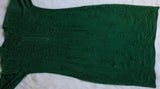RUHANA BOTTEL GREEN KURTA PANT SET